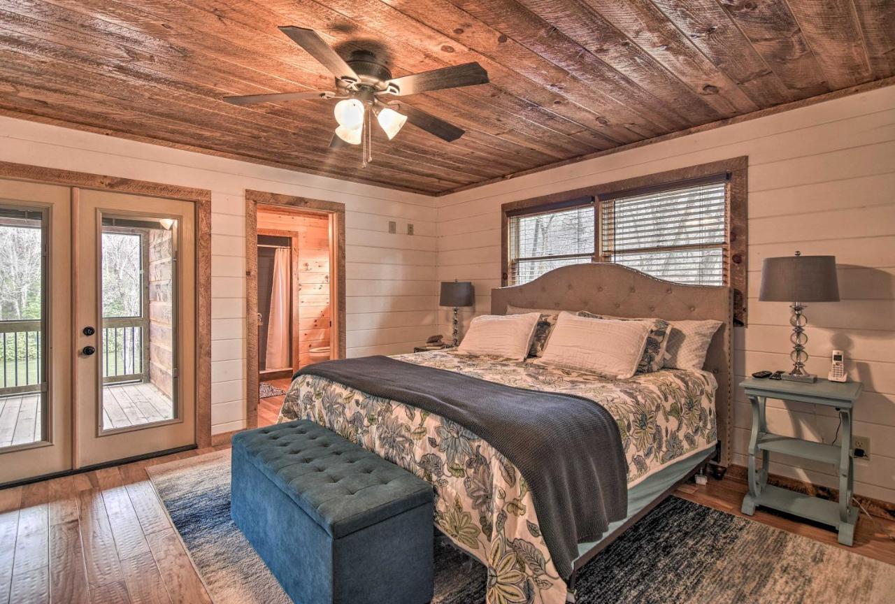 Modern Murphy Cabin With Nottely River Views! Zewnętrze zdjęcie