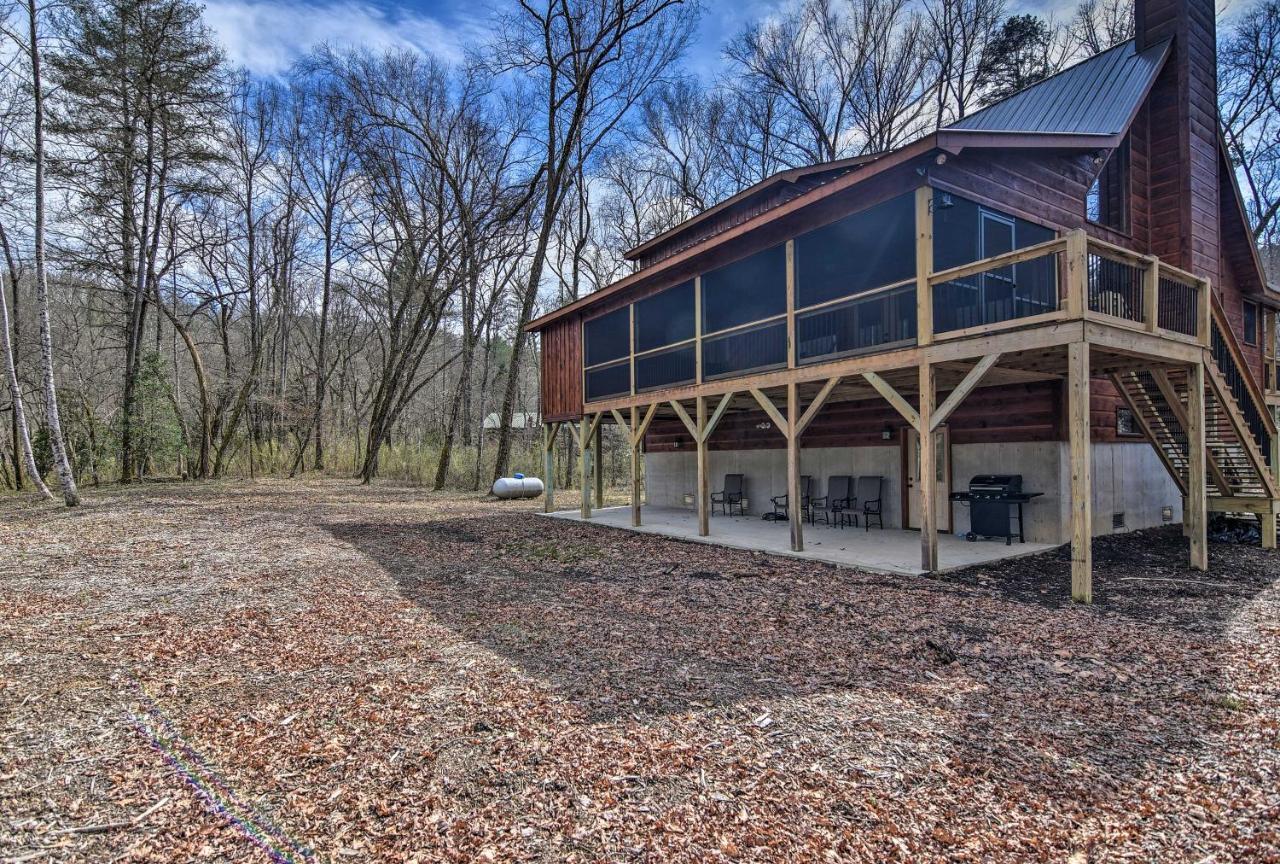 Modern Murphy Cabin With Nottely River Views! Zewnętrze zdjęcie